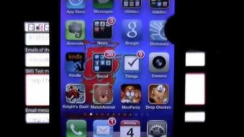 Emergency Panic Button Android App Video CrazyMikesapps.com