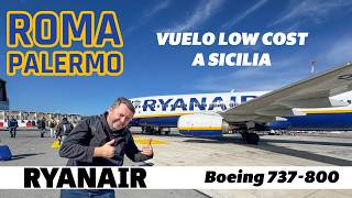 VUELO A SICILIA 🇮🇹 (PALERMO) LOW COST DESDE ROMA CON RYANAIR by Sir Chandler 33,565 views 1 month ago 24 minutes