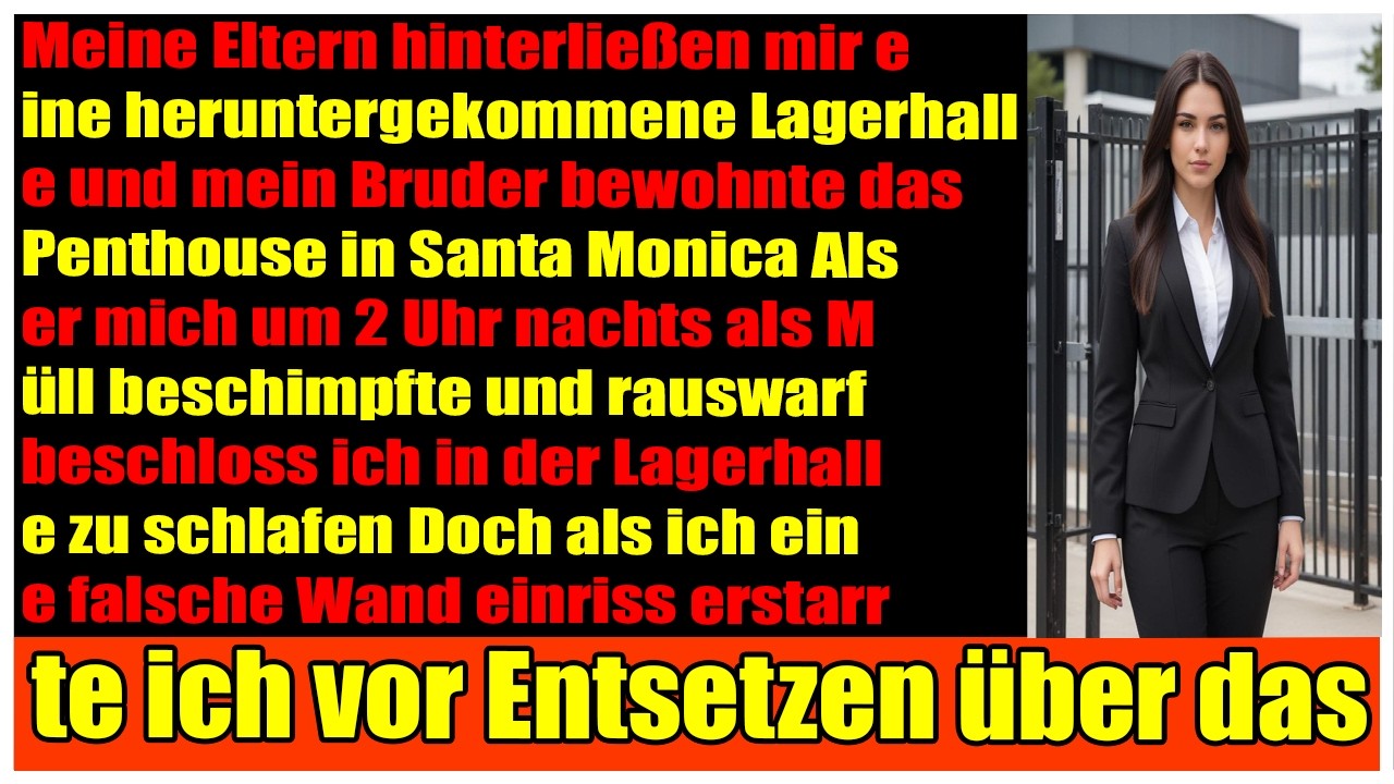 Der stumme Millionär sprach als wir nach der Hochzeit allein waren