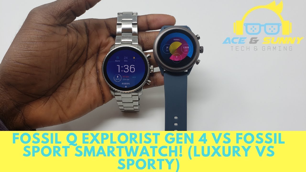 samsung galaxy watch vs fossil q explorist