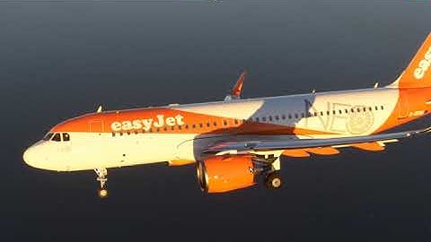 VOR A RWY 33 APPROACH LGSR SANTORINI (THIRA) AIRPORT FLYBYWIRE A320! MICROSOFT FLIGHT SIMULATOR!