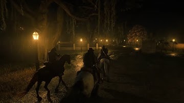 ⛈️Horse Ride Through Rain & Thunderstorms with Arthur and Gang | Red Dead Redemption 2 ASMR Ambience