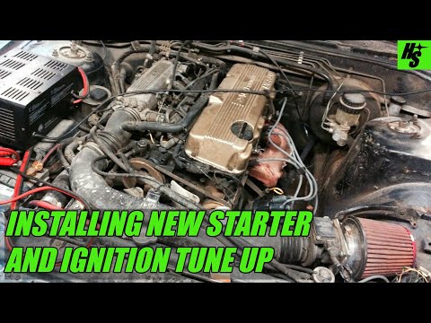 240SX S13 Build - Starter Install and Ignition Tune Up