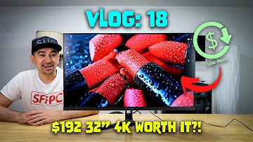 VLOG: 18 - Abytespark 32" 4k IPS Monitor Worth it at $192?