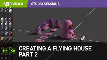 Creating A Flying House w/ Anna Natter Part 2: Adding Materials
