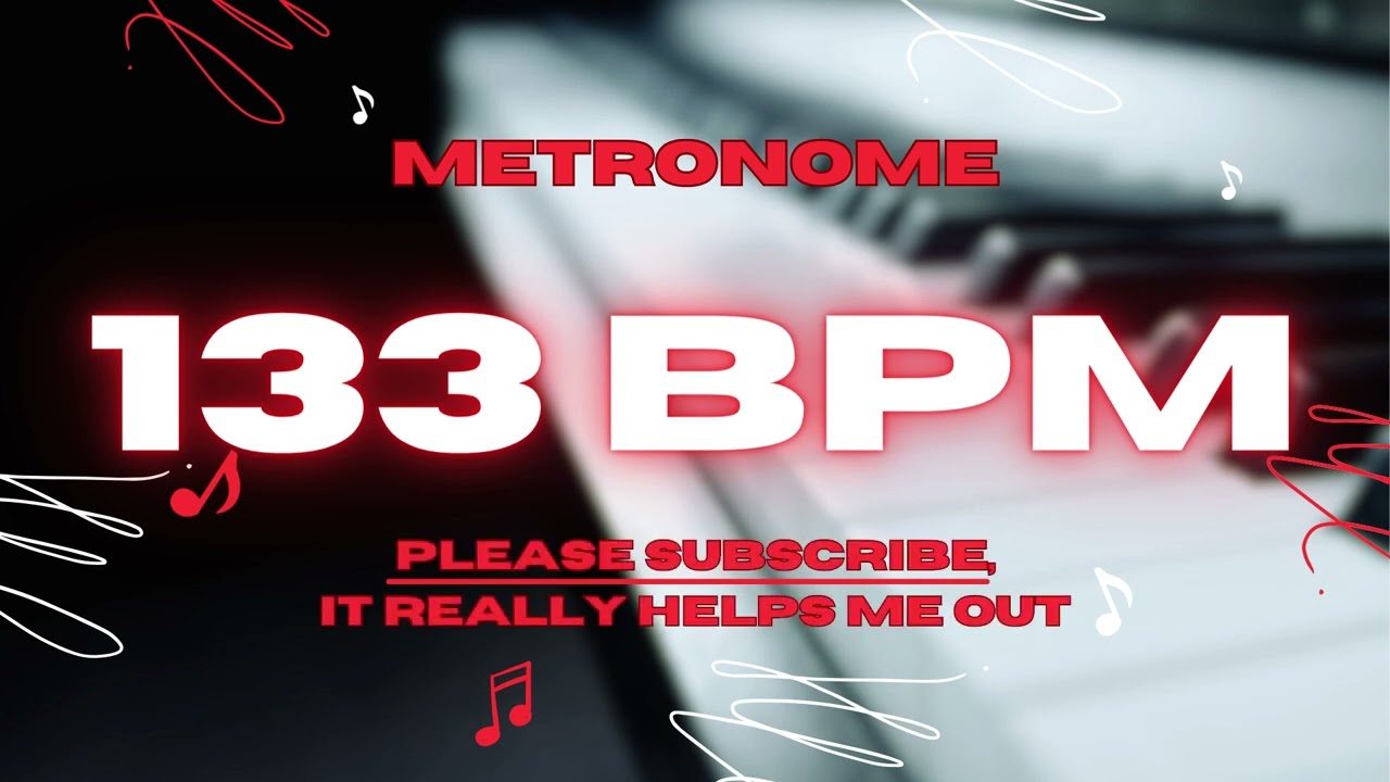 133 BPM - 1 Hour Metronome