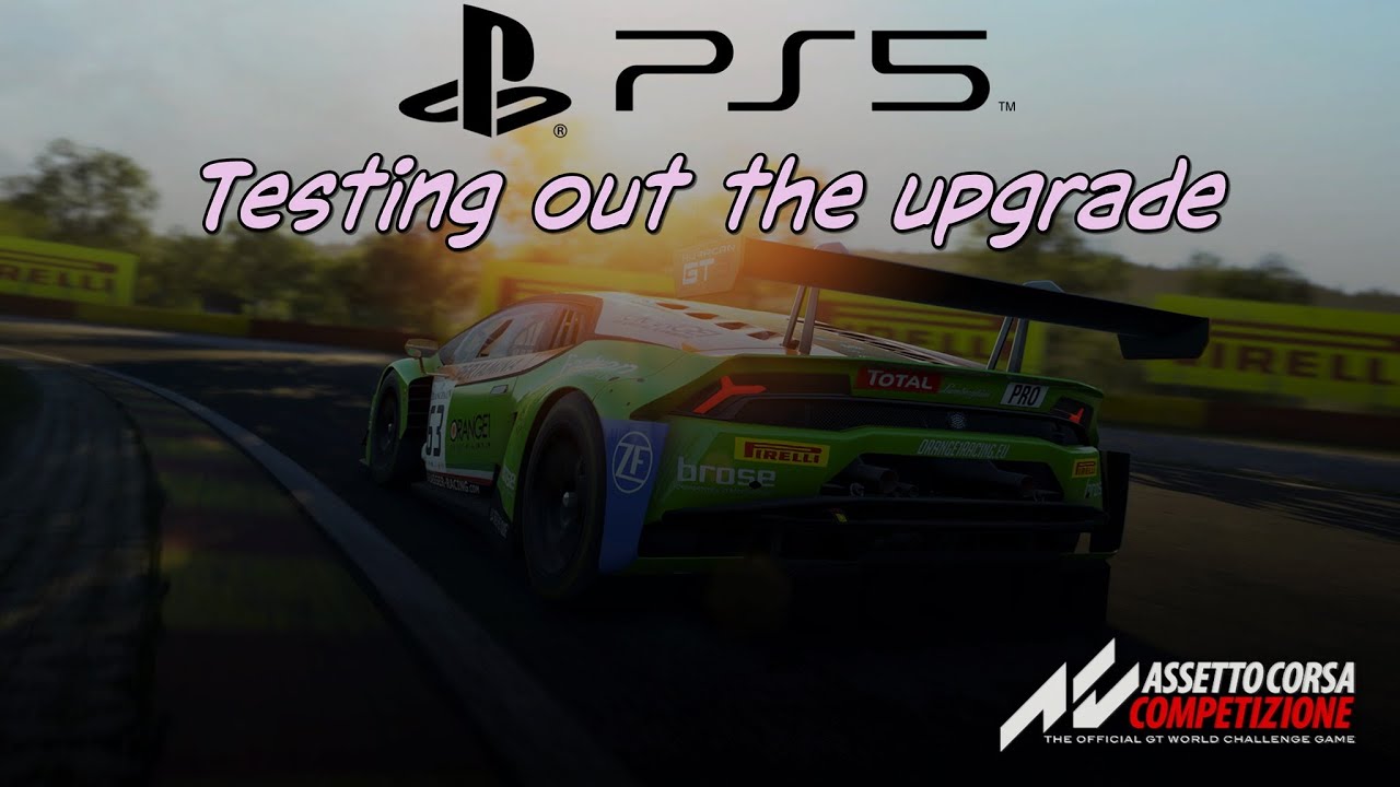 Assetto Corsa Competizione on PS5 – How to upgrade for free