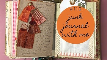 Junk Journal with me 112 - Working with Happy Mail from Maud