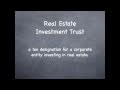 What is a REIT (real estate investment trust)