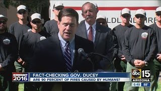 Fact-checking Gov. Doug Ducey