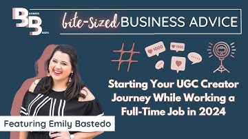 Starting Your UGC Creator Journey While Working a Full-Time Job in 2024
