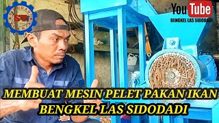 MEMBUAT MESIN PAKAN IKAN #mesinpelet #peletikan #bengkellas #pakanmandiri #tukanglas