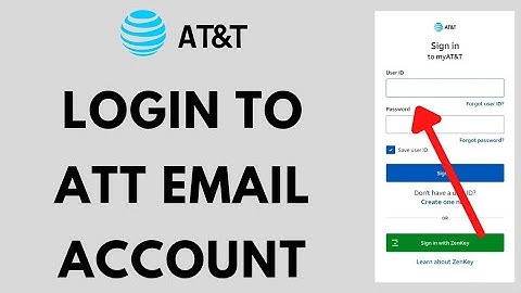 Att.net Email Login | Sign In to ATT | ATT Login | Sign in to myAT&T online