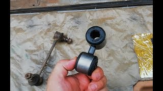 картинка: Самодельные стойки заднего стабилизатора.