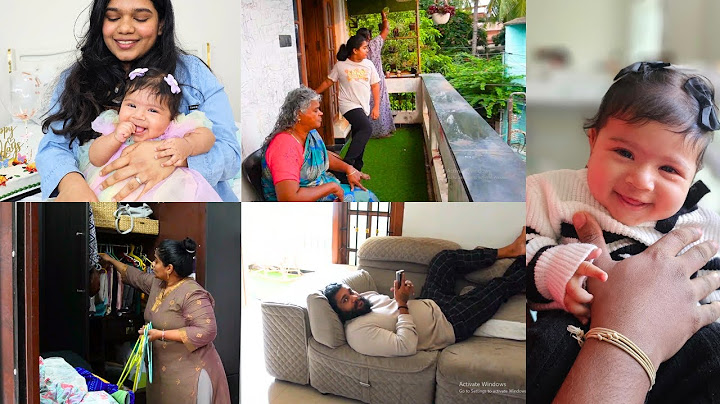 Meet My 4th Daughter Mia Kutty (First Time on my Vlog) - Cleaning Home Upstairs
