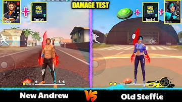 OLD STEFFIE VS NEW ANDREW FULL ABILITY TEST FREE FIRE- SAMSUNG,A3,A5,A6,A7,J2,J5,J7,S5,S6,S7,S9,A10