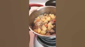 Thumbnail of who want some?? chicken liver with potato and carrots. #food #liver #yummy