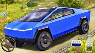 Cyber Truck Driving Simulator 4x4 - Offroad Electric Car Driver | Android Gameplay screenshot 5
