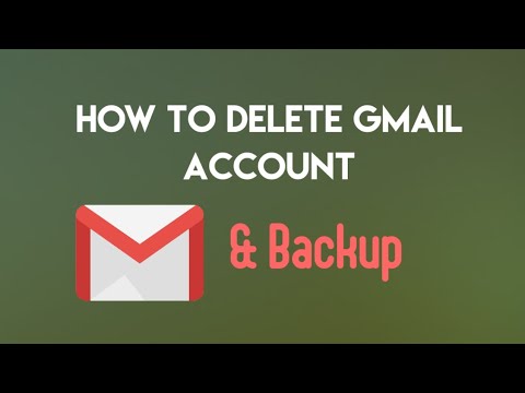 Wideo: Jak usunąć kopie zapasowe z Gmaila?