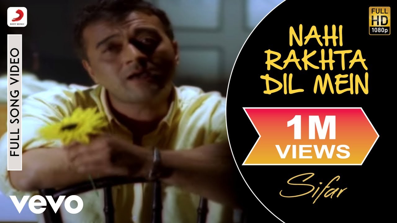 Nahi Rakhta Dil Mein   Official Full Song  Sifar  Lucky Ali