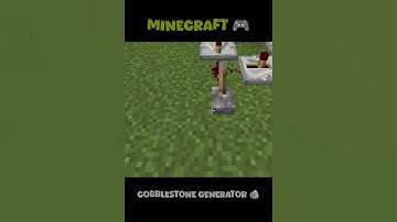 Minecraft Cobblestone Generator 🪨 #minecraft #gaming #viralvideo #shorts