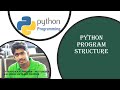 Python program structure  venkatesh kalaiselvam  aps wellington