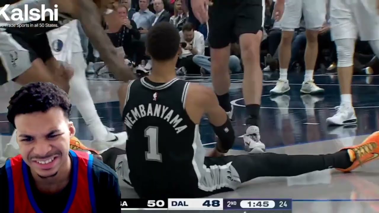 MojoMenace Reacts To San Antonio Spurs vs Dallas Mavericks Full Game Highlights - October 22, 2025!!