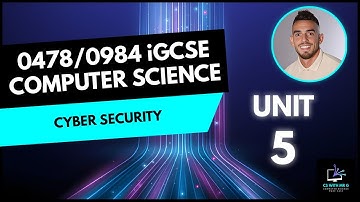 0478/0984 iGCSE Computer Science - Unit 5 Lesson 4: Methods of Cyber Security
