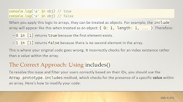 Understanding Why Your filter Function Isn