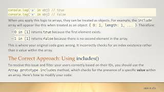 Understanding Why Your filter Function Isn't Working in JavaScript