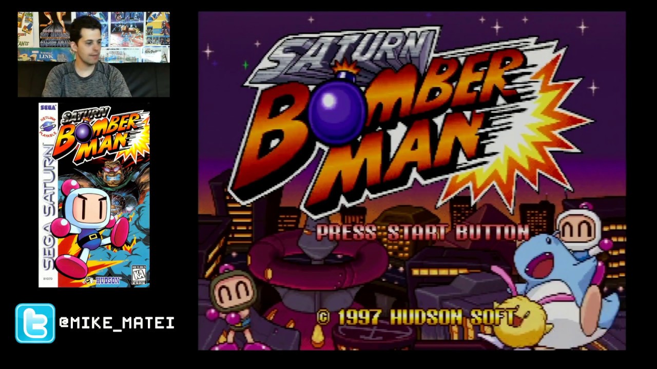 Saturn Bomberman (Sega Saturn) Part 1 - Cinemassacre Plays
