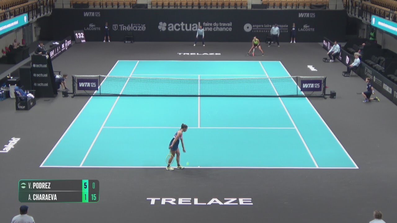 Veronika Podrez vs Alina Charaeva | Open Angers Loire Trélazé 2025 | Round of 32