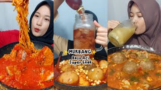 MUKBANG WITH VARIOUS KINDS OF SEBLAK AND ACI BAKSO?!||@Ini Cia||PART 1.