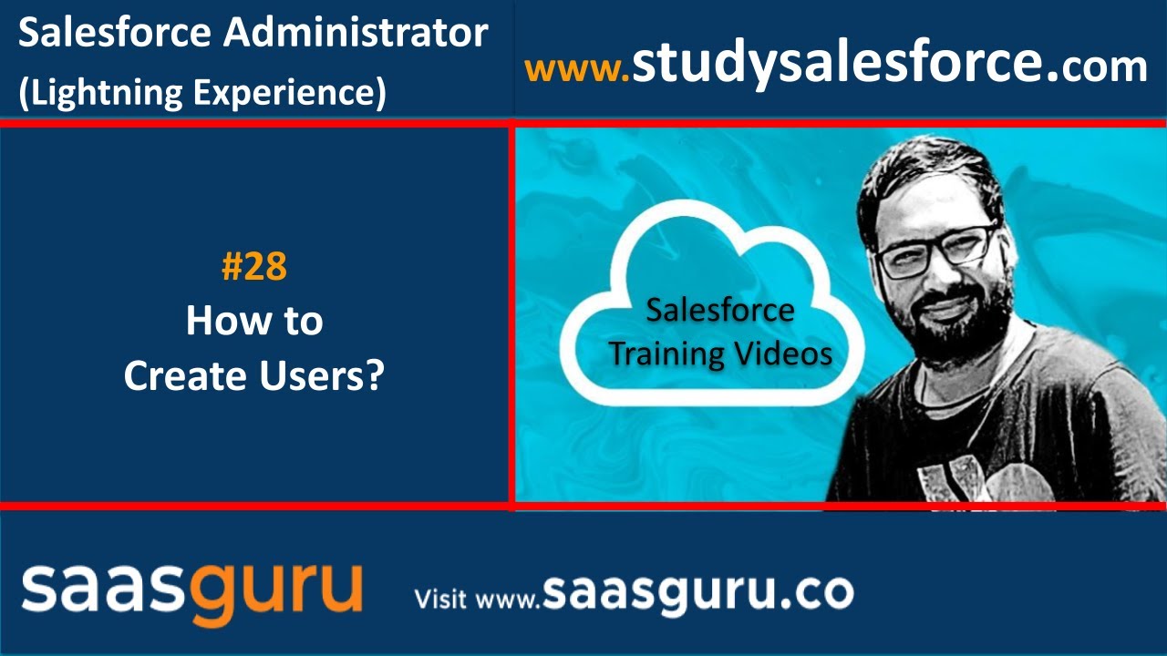 28 How to Create new user in salesforce lightning experience ...