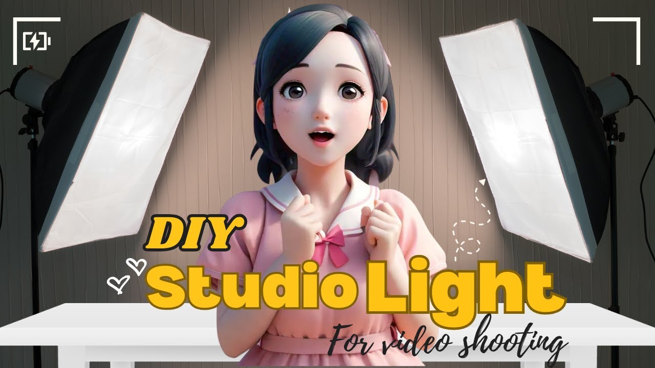 MIND-BLOWING DIY Softbox Light for YouTube Videos! || Cardboard Hack ...