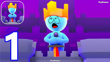 King or Fail - Castle Takeover - Gameplay Walkthrough Part 1 Stickman War Army Commander Defense