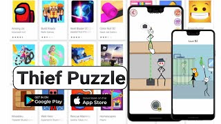 Thief Puzzle: To Pass A Level Game Level 1-5 (Android/IOS) screenshot 2