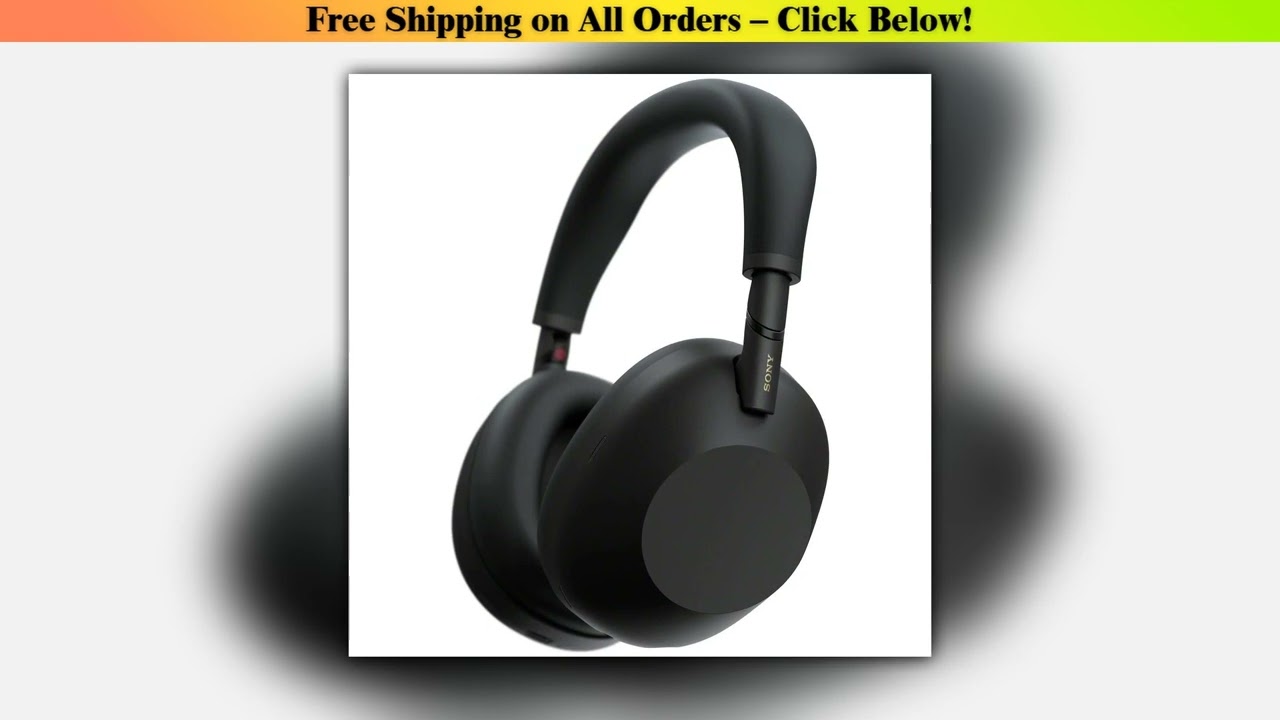 Sony WH-1000XM6 Wireless Noise Cancelling Headphones with Hi-Res Audio, Bluetooth 5.3, 30 Hours