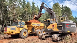 Installing The Second Culvert In The Road And More Clearing