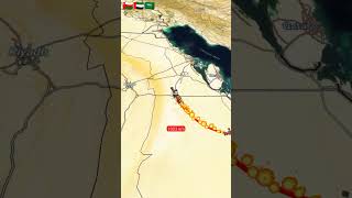 Muscat Oman To Basra Iraq muscat oman basra iraq map travel palestine historypakistanindia