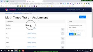 TeacherMade Tutorial with Timed Tests
