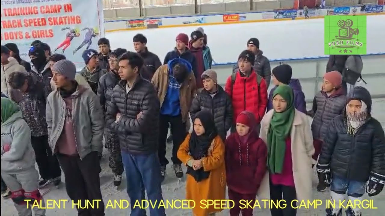 Talent Hunt & Advanced speed skating camp launched in Kargil under mission Olympics 2028