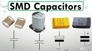 Electrolytic SMD capacitors symbols explained