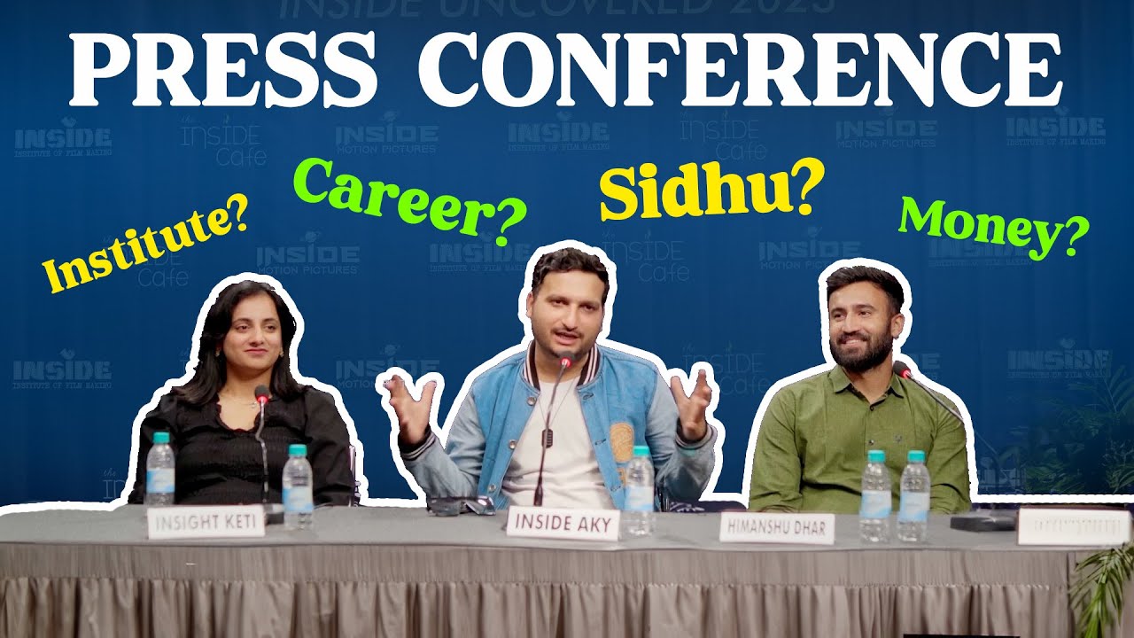 Press Conference with InsideAKY | Himanshu Dhar | Insight Keti | Inside Motion Pictures | 2024