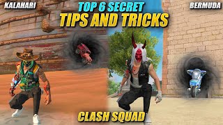 Sorry  ! FREE FIRE CLASH SQUAD TOP 6 VERA LEVEL SECRET BOOYAH TRICKS  IN TAMIL | HIDDEN PLACE