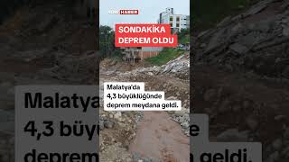 Malatyada 4,3 Büyüklüğünde Deprem Meydana Geldi.
