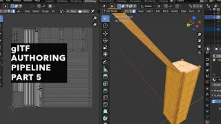 Part 5: Creating a new UV atlas for use with baking procedural textures to glTF PBR textures