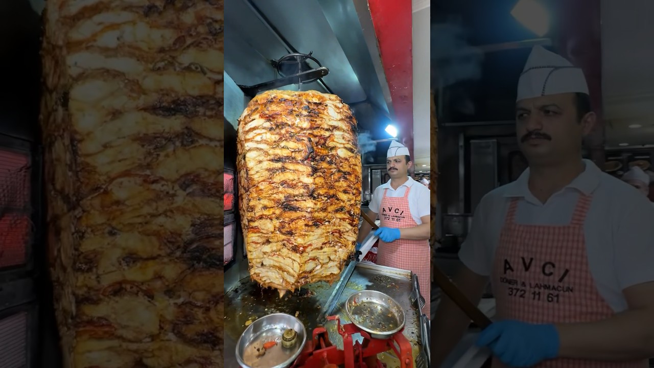 EKMEK ARASI TAVUK DÖNER | AVCI DÖNER ANKARA MAMAK #yemek #food #ankara #tavuk #tavukdöner #shawarma