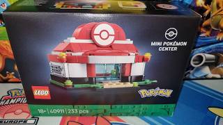 LEGO® 40911 Mini Pokémon Center Aufbauvideo und Fazit!