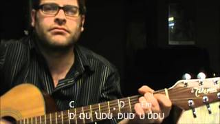 How to play "Boyfriend" by Best Coast on acoustic guitar (Easy)
